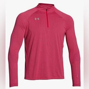 Under Armour Stripe Tech 1/4 Zip Top Size 2XL
Heatgear Performance Golf Outdoor